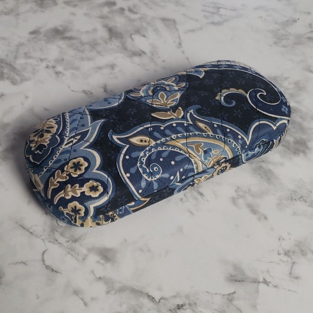 Vera Bradley Blue Glasses Case